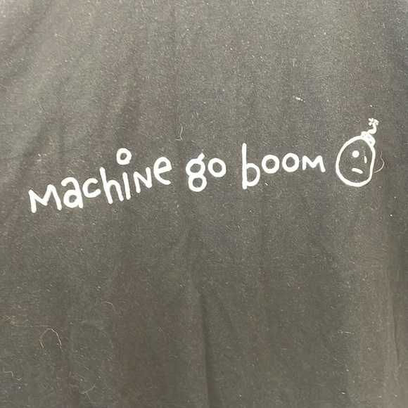 MACHINE GO BOOM rock band tee - Picture 2 of 3